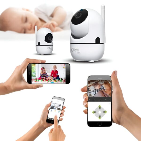 ecureVision IP Camera – Full HD 1080p | Wireless Surveillance with Night Vision
